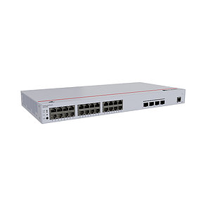 Коммутатор, Huawei, S220-24P4X, 24 порта 10/100/1000M RJ-45, 4 порта SFP+, (400W PoE+), консольный порт RJ-45, фото 3