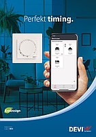Терморегулятор DEVIreg Room Bluetooth белый матовый