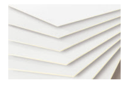 ДВПО (окрашенная белая ) 2,5 мм *1700*2745