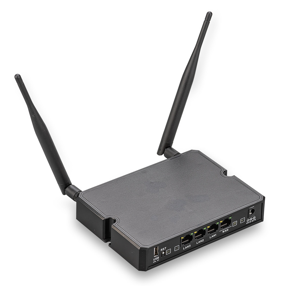 Роутер Kroks Rt-Cse 2M m6 с двумя встроенными 4G модемами LTE cat.6, фото 1