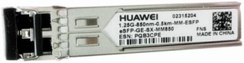Трансивер оптический HUAWEI eSFP-GE-SX-MM850 1000BASE-SX, eSFP Transceiver, Multi-mode (850nm, 550m, LC)