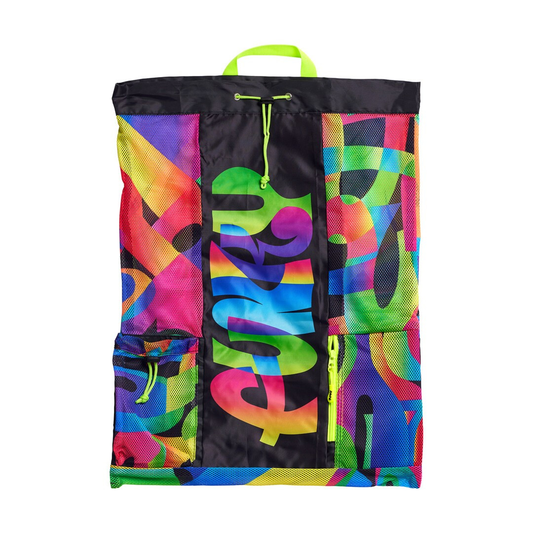 Сумка-сетка Funky Trunks Mesh Gear Bag Colour Funk