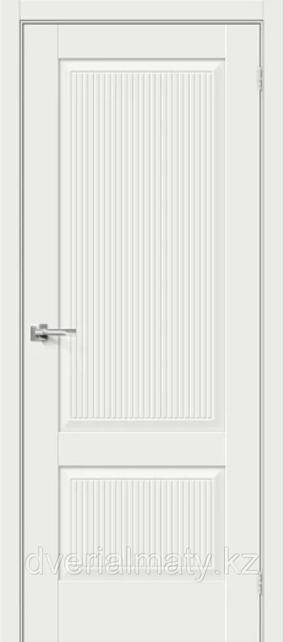 Венеция-60 2.0 ДГ Софт белый, дверь межкомнатная, фото 1
