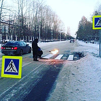Дорожная разметка в зимнее время года, виды, материалы и технологии нанесения
