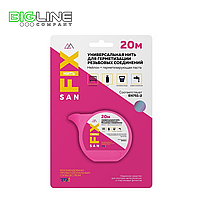 Нить сантех-ая для герметизации резьбы 20 м Sanfix блистер (32)