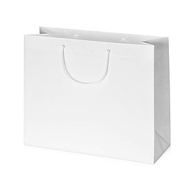 Бумажный пакет, белый 47/35 см.