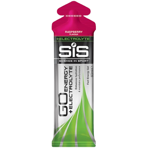 Гель SIS GO Energy + Electrolyte 60 мл (малина)
