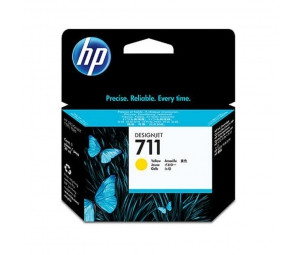 hp Картридж HP CZ132A (711), Желтый