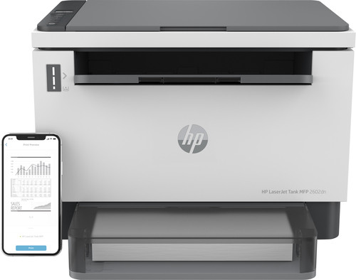 hp МФУ монохромное LaserJet Tank HP 2602dn 2R3F0A, 22 стр, 500 МГц, 64 МБ, no ADF