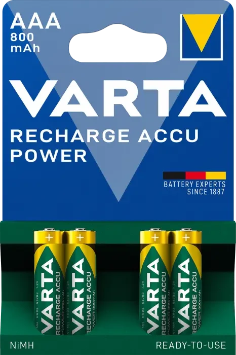 Аккумулятор VARTA AAA 800mAh