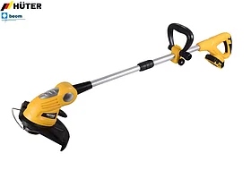 Аккумуляторный триммер Huter GET-20-2Li ( 20 В | 2 А*ч Li-Ion | Вес, 3.15 кг | Нейлоновая леска 1.2мм )