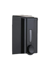 Диспенсер (дозатор) для жидкого мыла Vialli S4B (чёрного цвета) 1000мл.