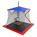 Утепленный пол для мобильной бани МОРЖ  XL 230*230см, фото 6