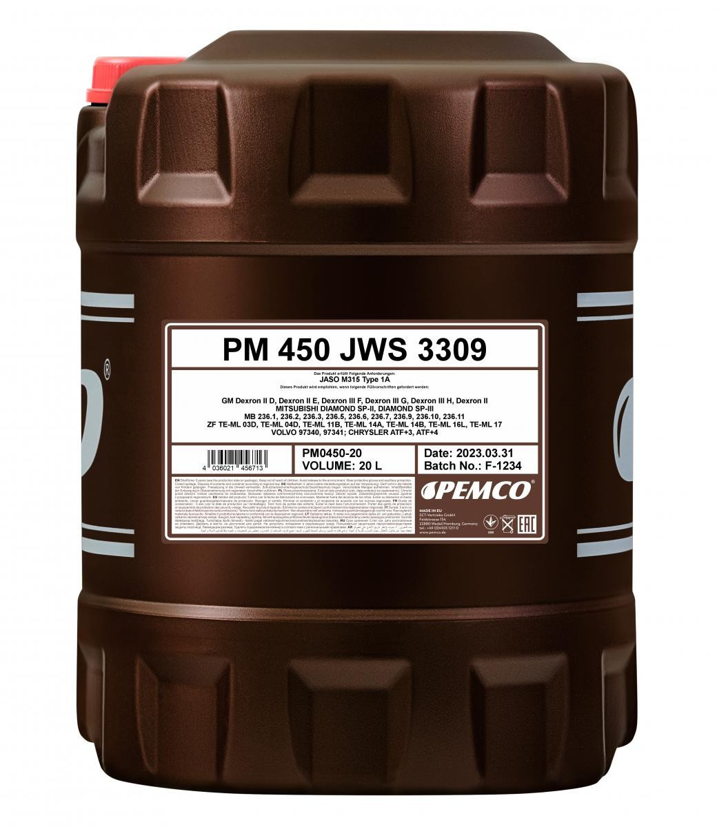 PEMCO iMATIC 450 JWS 3309 20L, фото 1
