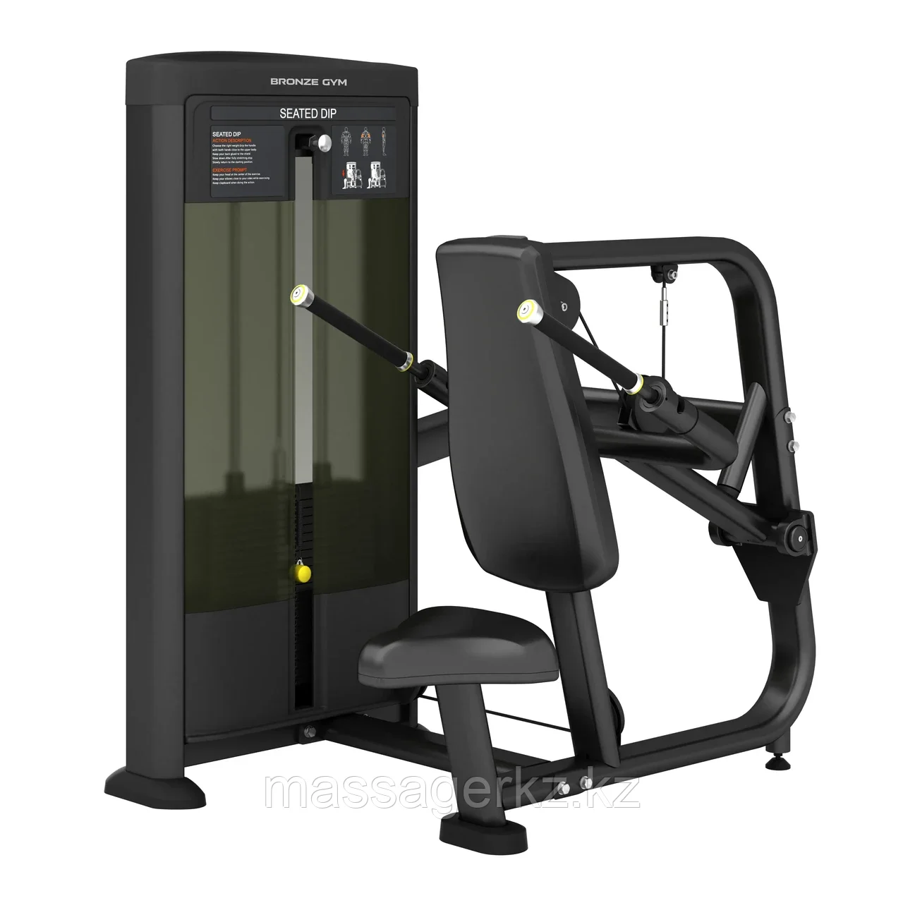 Отжимание сидя профессиональный BRONZE GYM BLANC 26, фото 1