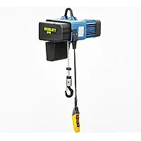 Таль электрическая цепная ТЭЦ OCALIFT DMG 10001D 1000кг 4,5м 8/2 м/мин, стационарная 380в