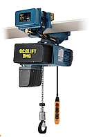 Таль электрическая цепная ТЭЦ OCALIFT DMG 2501D 250кг 4,5м 8/2 м/мин, передвижная 20 м/мин, 380в