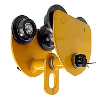 Каретка ручная 5т тип GCT тележка на двутавр холостая без привода