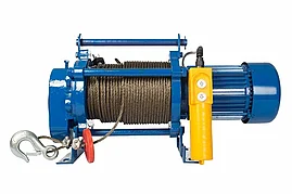 Лебедка ЛЭК KCD-300 E21 300 кг 220в с канатом 70 м