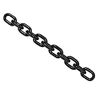 Цепь грузовая 10х30 мм G80 высокопрочная отрезок 50м