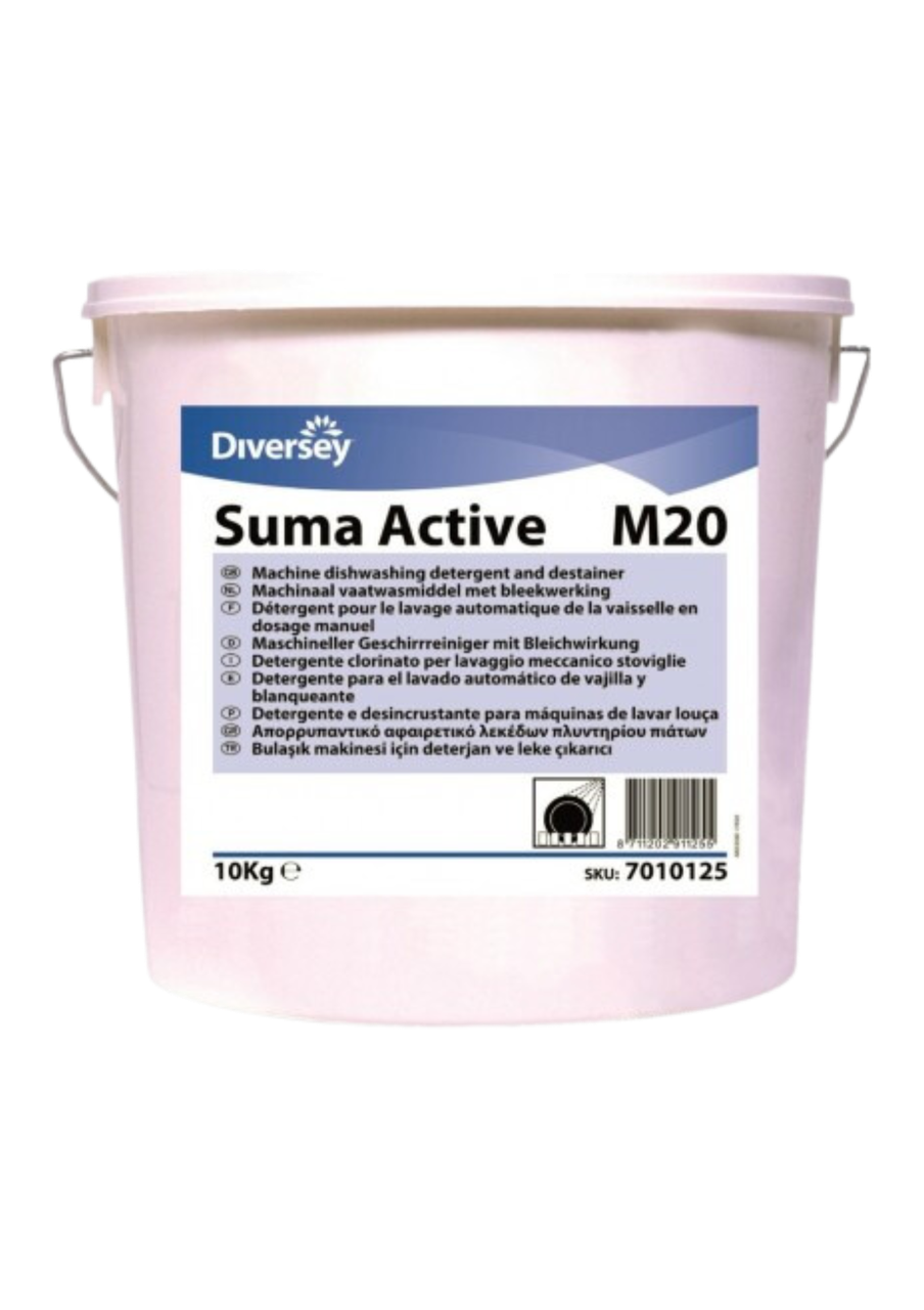 SUMA ACTIVE M20 10кг - порошкообразное моющее средство для посудомоечных машин