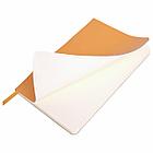 Блокнот А5 (148x218 мм), BRAUBERG "Metropolis Ultra", под кожу, 80 л., резинка, клетка, персиковый, 111022, фото 3