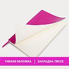 Блокнот А5 (148x218 мм), BRAUBERG "Metropolis Ultra", под кожу, 80 л., резинка, клетка, розовый, 111024, фото 9