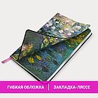 Блокнот А5 (143x210 мм), BRAUBERG VISTA "Claude Monet", под кожу, гибкий, срез фольга, 80 л., 112058, фото 9