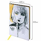 Блокнот А5 (143x210 мм), BRAUBERG VISTA "Fashion Style", под кожу, гибкий, 80 л., 112067, фото 2