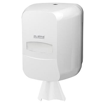 Диспенсер для полотенец с центральной вытяжкой LAIMA PROFESSIONAL CLASSIC (Система M1/M2), белый, ABS-пластик,