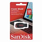 Флеш-диск 128 GB, SANDISK Cruzer Blade, USB 2.0, черный, SDCZ50-128G-B35, фото 2