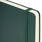 Блокнот А5 (130х210 мм), BRAUBERG ULTRA, балакрон, 80 г/м2, 96 л., клетка, темно-зеленый, 113035, фото 4