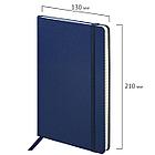 Блокнот А5 (130х210 мм), BRAUBERG ULTRA, балакрон, 80 г/м2, 96 л., линия, темно-синий, 113045, фото 2