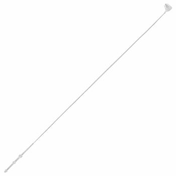 Хомут биркодержатель бирка ценник петлевой 21 см, BRAUBERG, КОМПЛЕКТ 1000 шт., 291347