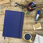 Блокнот БОЛЬШОЙ ФОРМАТ (180х250 мм) В5, BRAUBERG ULTRA, балакрон, 80 г/м2, 96 л., клетка, темно-синий, 113061, фото 7