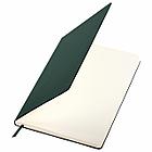 Блокнот БОЛЬШОЙ ФОРМАТ (180х250 мм) В5, BRAUBERG ULTRA, балакрон, 80 г/м2, 96 л., клетка, темно-зеленый,, фото 3