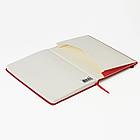 Блокнот А5 (148х218 мм), BRAUBERG ULTRA, балакрон, 80 г/м2, комбинированный блок, 100 л., красный, 113070, фото 6