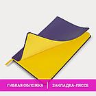Блокнот А5 (148x218 мм), BRAUBERG "Metropolis Mix", под кожу, 80 л., в точку, сиреневый, 113315, фото 10