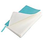 Блокнот МАЛЫЙ ФОРМАТ (100x150 мм) А6, BRAUBERG "Metropolis Ultra", под кожу, 80 л., клетка, бирюзовый, 113323, фото 3