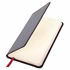 Блокнот МАЛЫЙ ФОРМАТ (100x150 мм) А6, BRAUBERG "Office", под кожу, 80 л., клетка, черный, 113325, фото 3