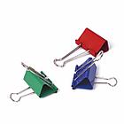 Зажимы для бумаг BRAUBERG, КОМПЛЕКТ 12 шт., 51 мм, на 230 листов, цветные, в пластиковом цилиндре, 221131, фото 3