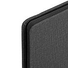 Блокнот А5 (148х218 мм), BRAUBERG "DUO", под кожу с резинкой, 80 л., клетка, черный/серый, 113433, фото 5