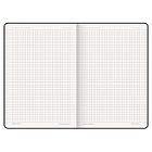 Блокнот А5 (162х218 мм), BRAUBERG "NOTE", под кожу софт-тач, с резинкой, 80 л., клетка, синий, 113438, фото 5