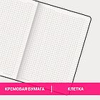 Блокнот А5 (162х218 мм), BRAUBERG "NOTE", под кожу софт-тач, с резинкой, 80 л., клетка, синий, 113438, фото 10