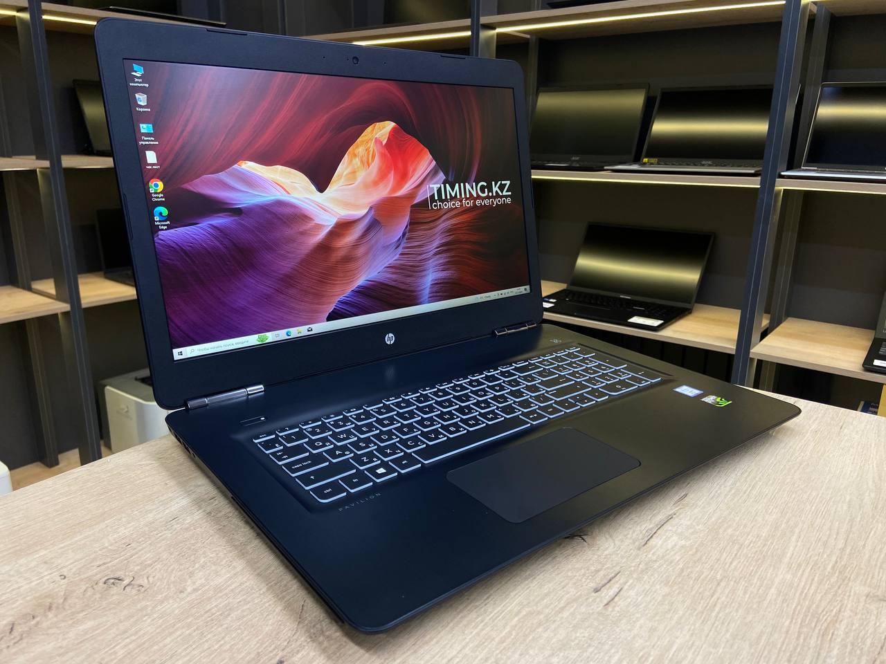 Ноутбук HP Pavilion 17 - 17.3 FullHD/Intel Core i7-7700HQ/8GB/SSD 128GB + HDD 1TB/GeForce GTX 1050Ti