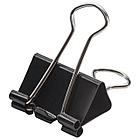 Зажимы для бумаг ОФИСМАГ, КОМПЛЕКТ 12 шт., 25 мм, на 100 листов, черные, картонная коробка, 225155, фото 4