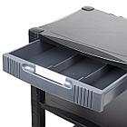 Подставка для принтера BRAUBERG передвижная, с 3 полками и 1 ящиком, 500x435х335 мм, 510188, фото 4