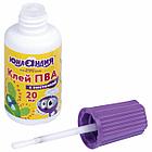 Клей ПВА с кисточкой, 20 г, ЮНЛАНДИЯ, 228420, фото 5