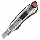 Нож канцелярский мощный 18 мм BRAUBERG "Heavy duty", автофиксатор, резиновые вставки, металл, 237158, фото 6