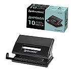 Дырокол BRAUBERG "Black Jack", до 10 листов, черный, 227795, фото 4